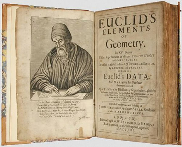 'Los elementos' de Euclides (ca. 300 a.C.)