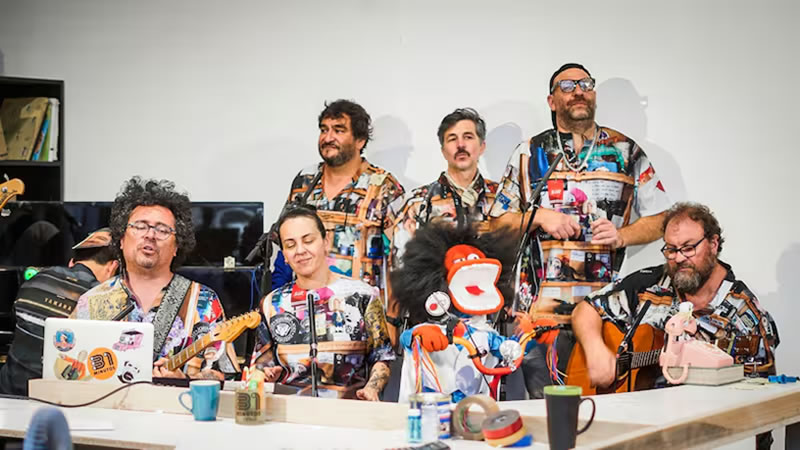 31 Minutos estuvo en el Tiny Desk Concert de NPR