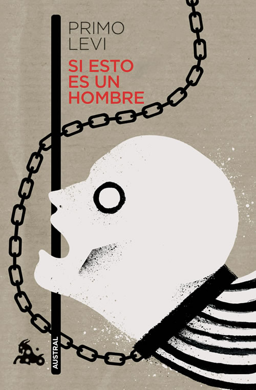 Portada de "Si esto es un hombre", de Primo Levi