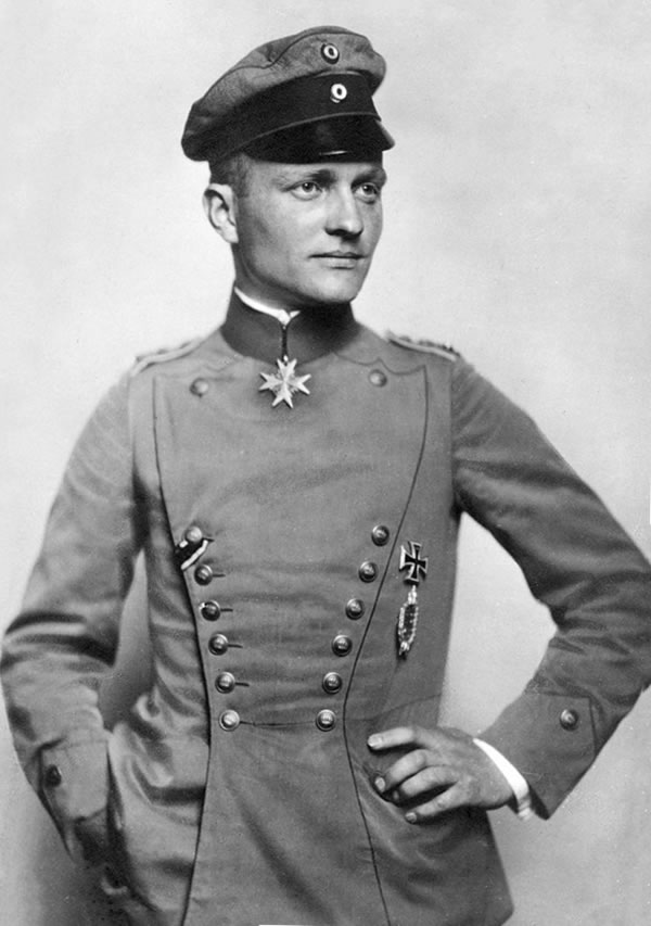 Manfred Albrecht Freiherr von Richthofen, el "Barón Rojo"