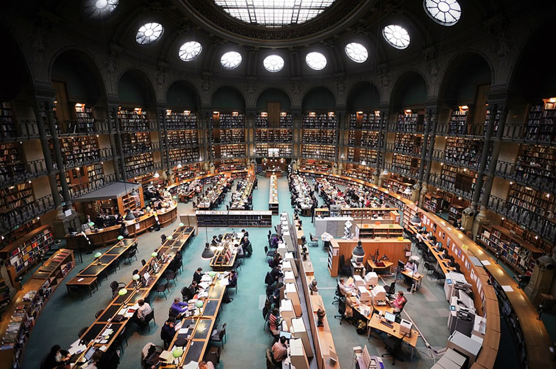 Biblioteca Nacional de Francia —Blbliothèque nationale de France—