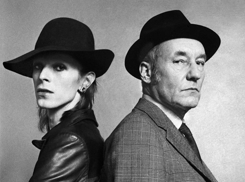 David Bowie y William S. Burroughs