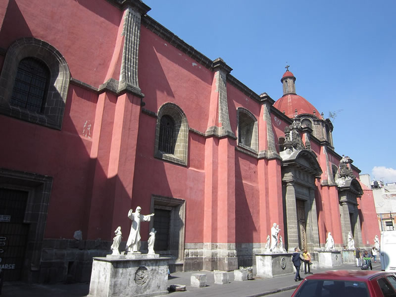 La Quemada, hoy calle de Jesús María, Ciudad de México