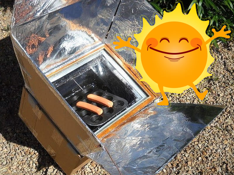 Cómo construir un horno solar casero