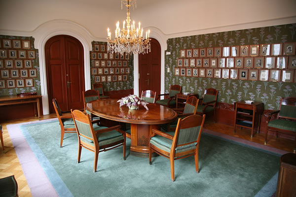 Interior del Instituto Noruego del Nobel