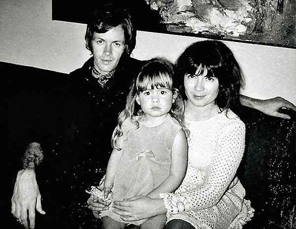 Anne Rice, con su esposo Stan Rice y su hija Michele