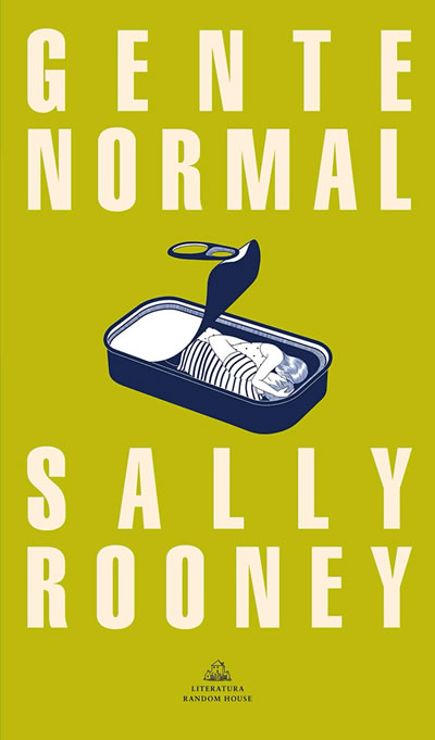 Portada de "Gente normal" (2018) de Sally Rooney