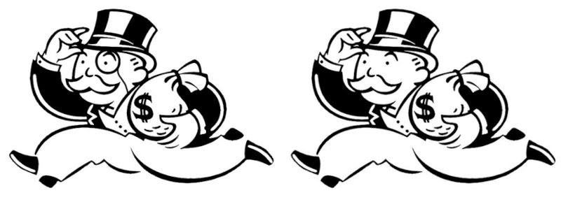 El personaje del Monopoly
