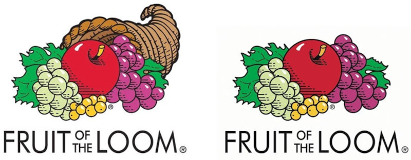 El logotipo de Fruit of the Loom