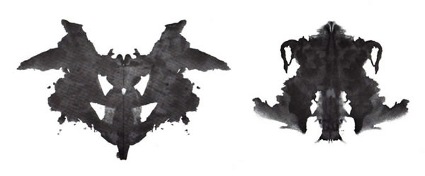Imágenes del test de Rorschach