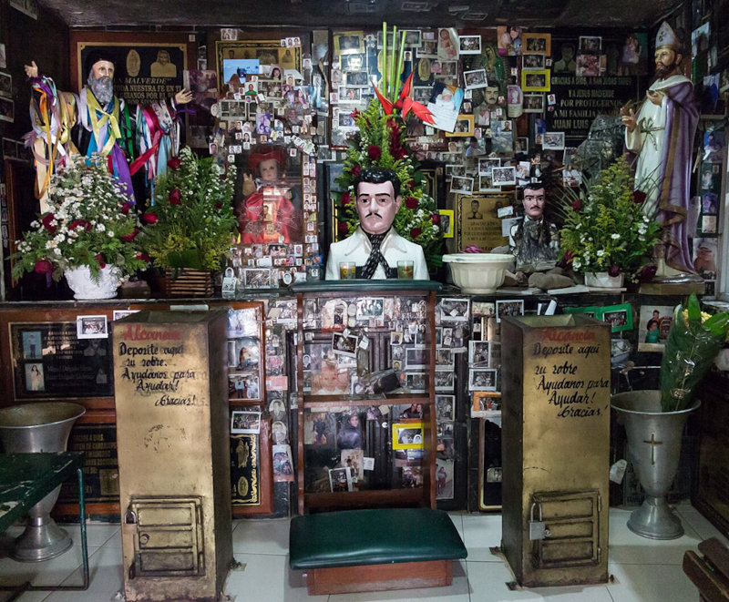 Altar al bandido Jesús Malverde