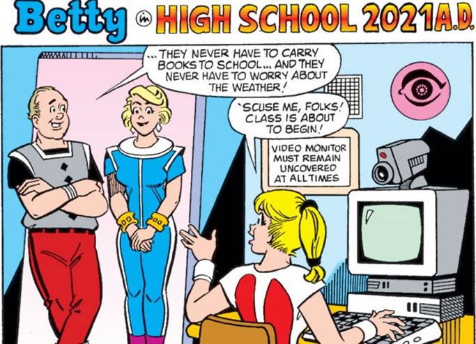 En 'Archie' de 1997 así veían al entonces lejano 2021