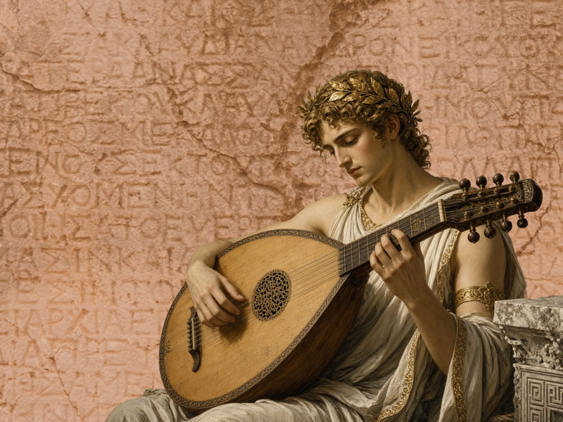 Galería de instrumentos musicales imaginarios, mitológicos y religiosos