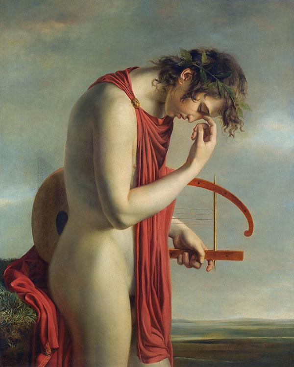 Orfeo y su lira de nueve cuerdas