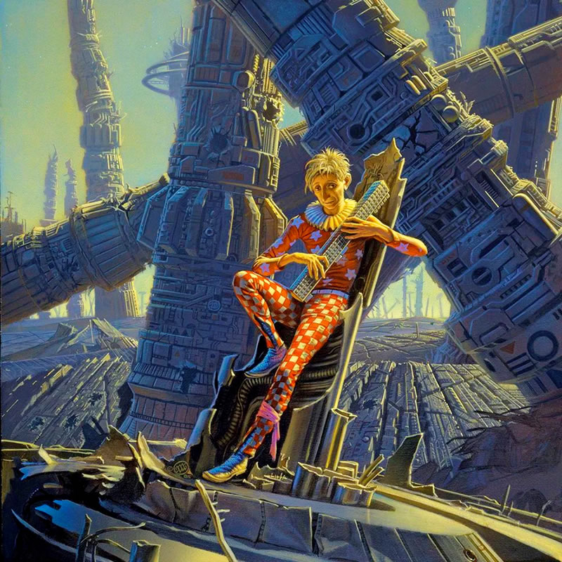 Magnífico y su Visi-Sonor en "Fundación e Imperio" (1952), de Isaac Asimov