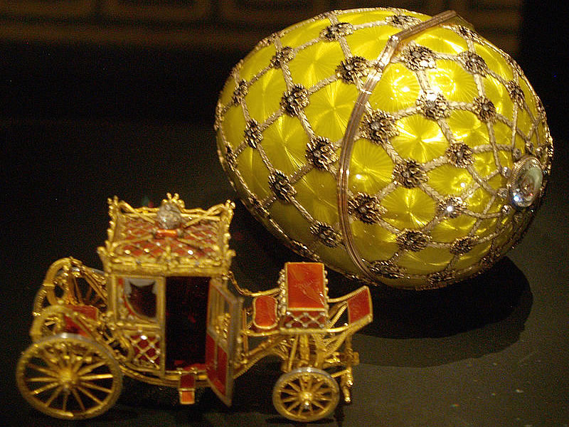 Huevos Fabergé: tesoros y memorias