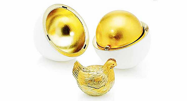Carl Fabergé fue el encargado de diseñar un huevo para el Zar Alejandro III