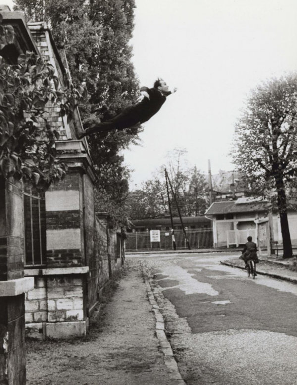 Fotografía de Yves Klein