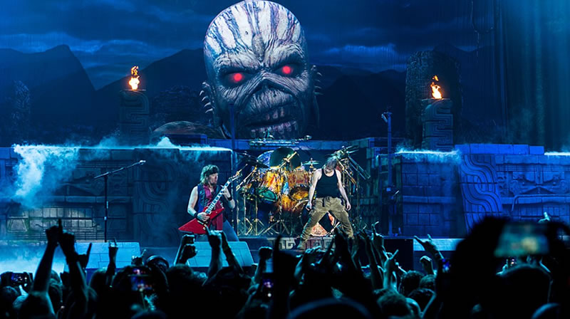 Iron Maiden en concierto