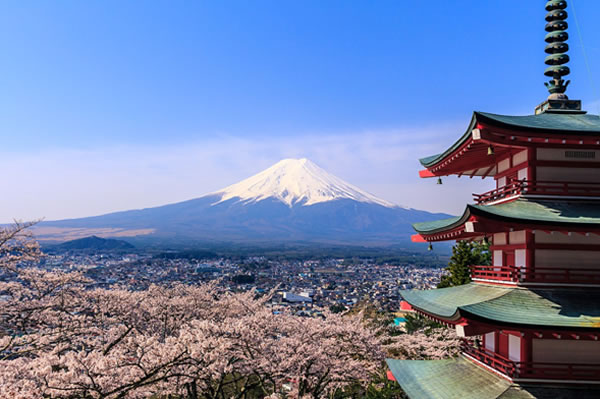 Monte Fuji, casa de la diosa Sengen-Sama