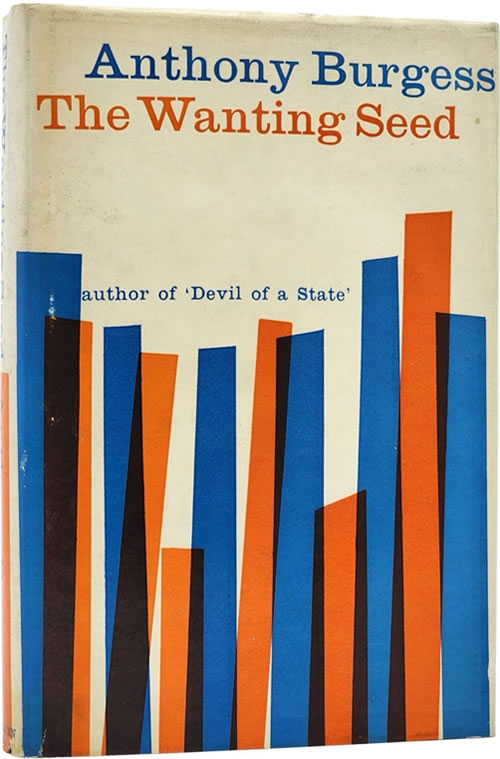 Portada de "La semilla que desea" (1962) de Anthony Burgess