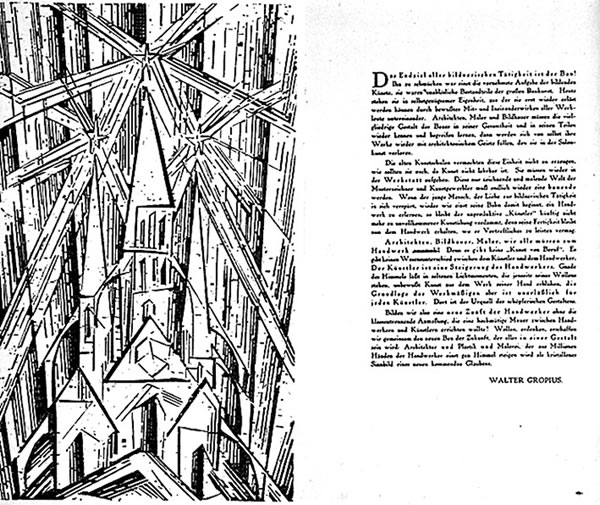 Manifiesto de la Bauhaus