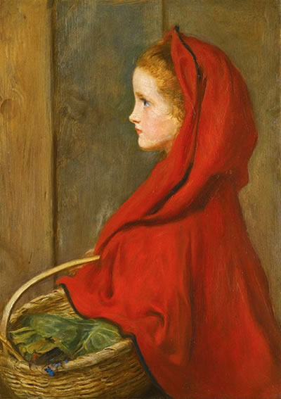 John Everett Millais, 'Caperucita Roja'