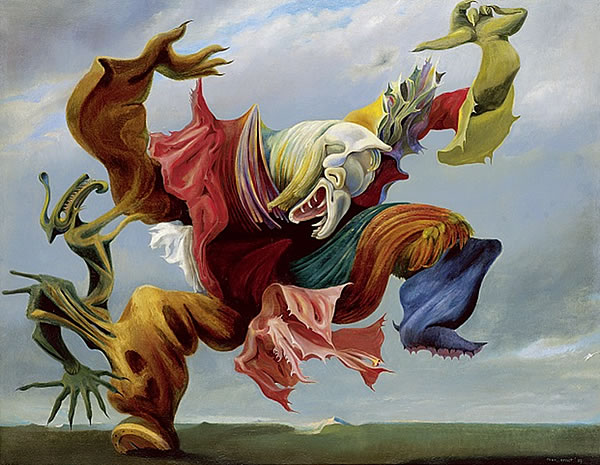 Max Ernst: "L'Ange du Foyer ou Le Triomphe du Surrealism", 1937