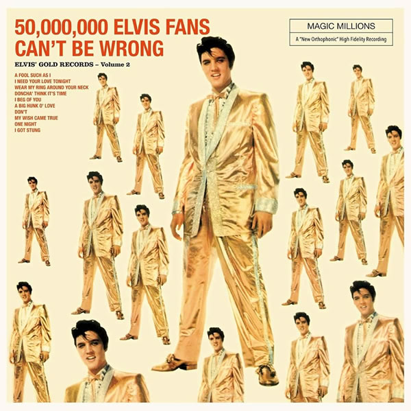 Portada del álbum "50,000,000 Elvis Fans Can’t Be Wrong", de Elvis Presley