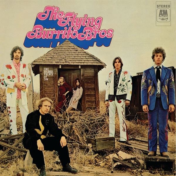 Portada del álbum "The Gilded Palace of Sin", de The Flying Burrito Brothers