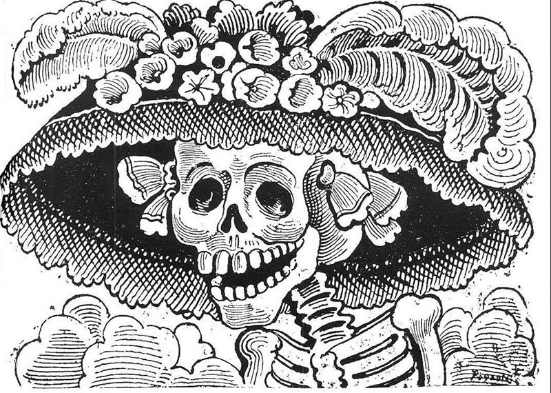 'Catrina' de José Guadalupe Posada