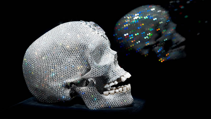 'For the Love of God' de Damien Hirst