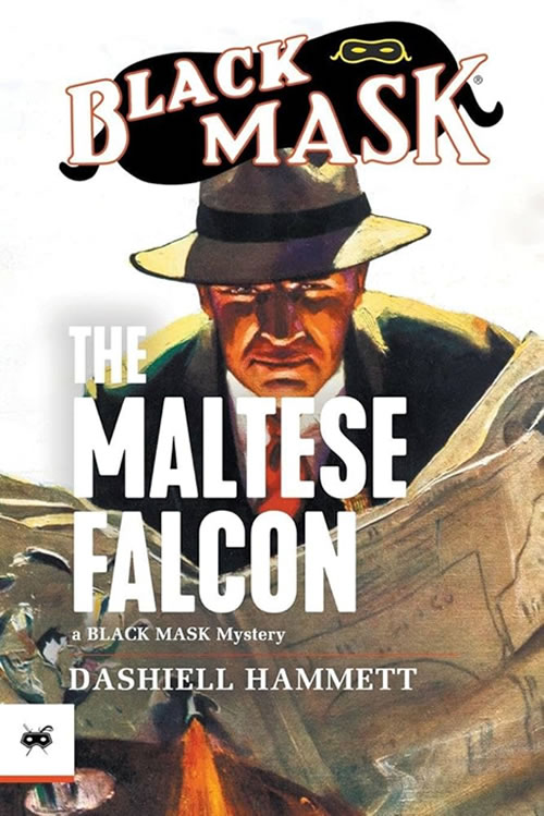 Portada de "El Halcón Maltés", de Dashiell Hammett