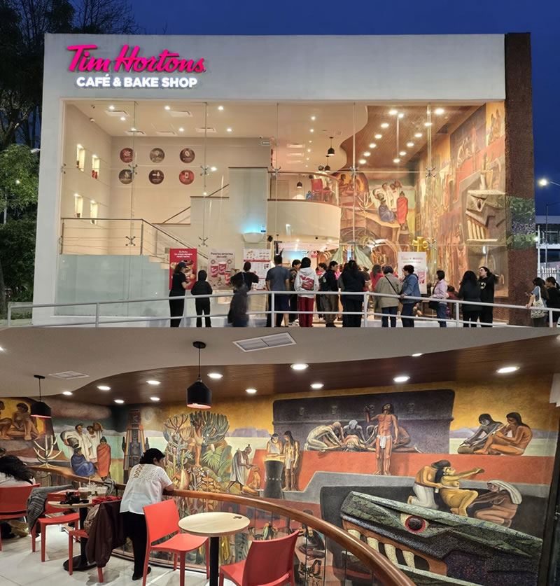 Sucursal de Tim Horton’s, Ciudad de México