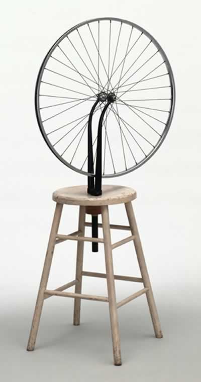 Marcel Duchamp, Bicycle Wheel (1951; versión original de 1913) (Cortesía MoMA)