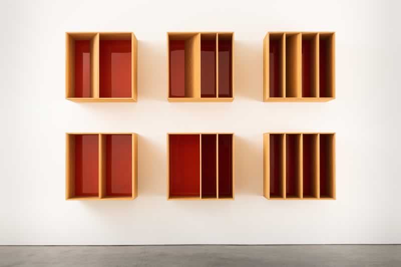 Donald Judd, Sin título (1986) (Cortesía MoMA)