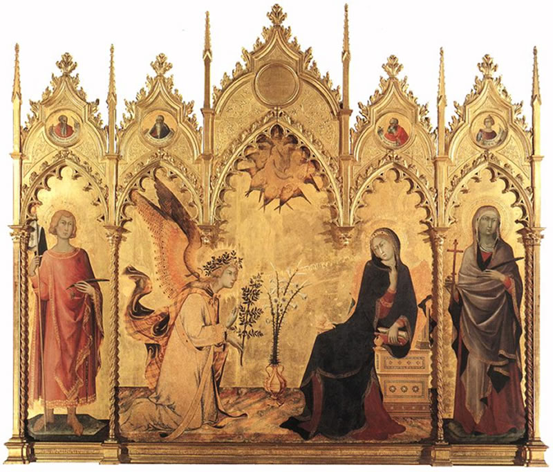 En la Edad Media, el arte tenía un carácter orientado hacia lo religioso