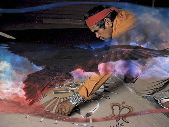 Pinturas de arena —el arte curativo de los indios navajo—