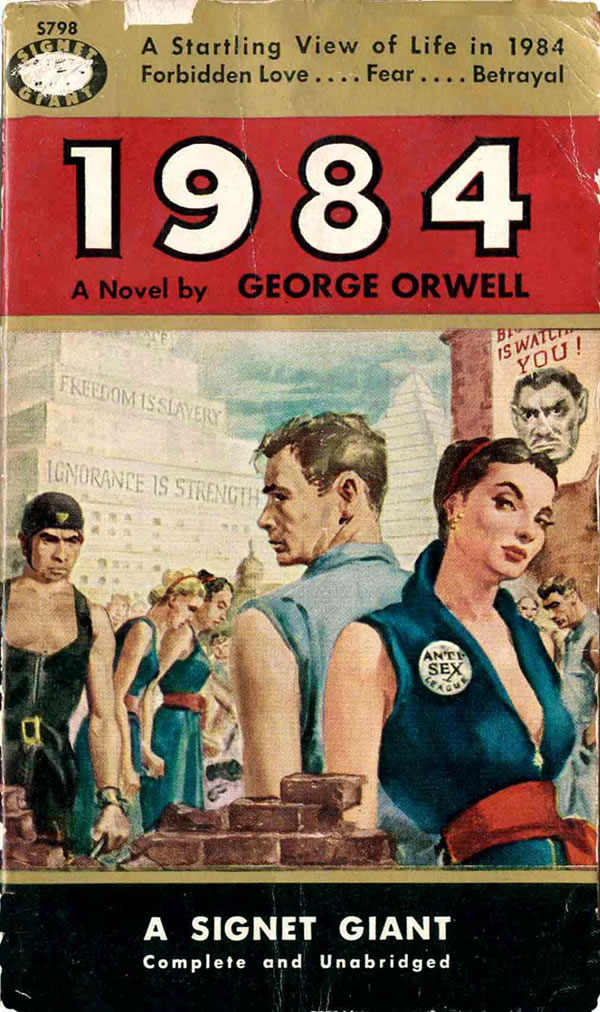Portada de "1984", de George Orwell