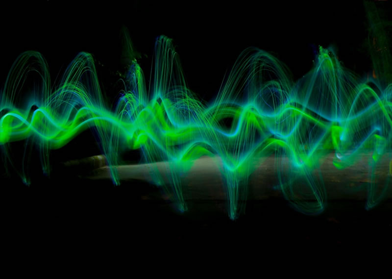 El ruido verde recuerda a sonidos de la naturaleza