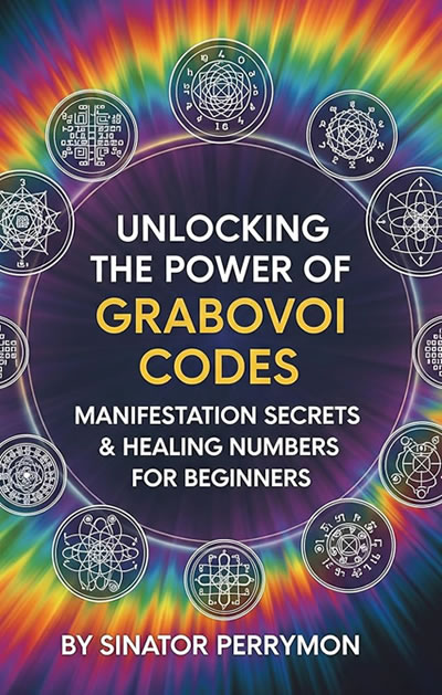 Portada del libro "Unlocking The Power Of Grabovoi Codes", de Sinator Perrymon