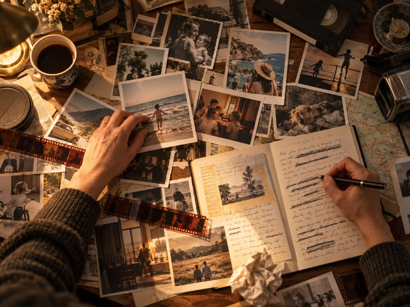 Seleccionar recuerdos: la edición de la memoria a través de la escritura