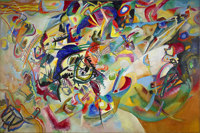 Vasili Kandinsky, "Composición VII", 1913
