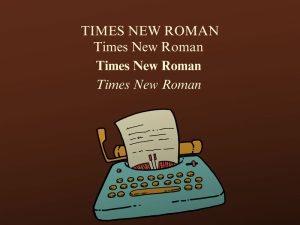 Times New Roman: el origen de una omnipresente fuente tipográfica