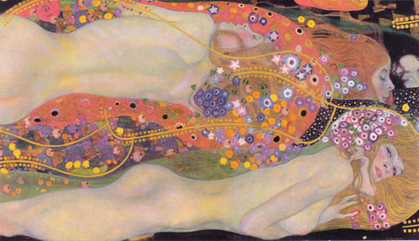 "Serpientes de agua", Gustav Klimt (1904-07)