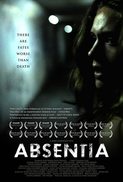 Cartel del film "Absentia", de Mike Flanagan