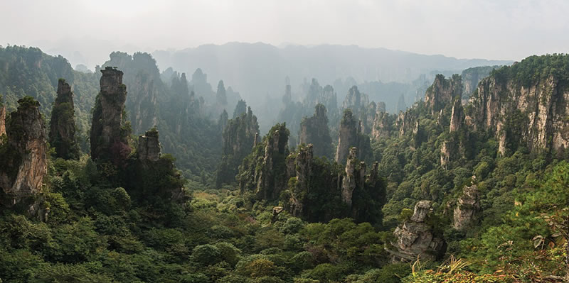 Parque Nacional Zhangjiajie, China