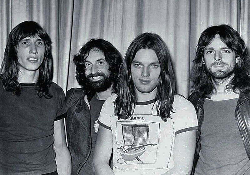 Roger Waters, Nick Mason, David Gilmour y Rick Wright